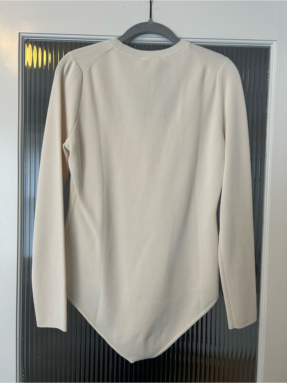 NWT COS Long-Sleeve Knit Bodysuit
 in Cream - Picture 3 of 3